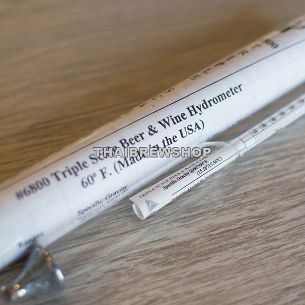 Triple Scale Hydrometer (Made in USA)