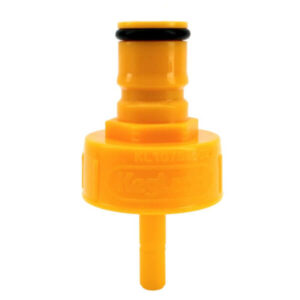 Yellow Plastic Carbonation Cap