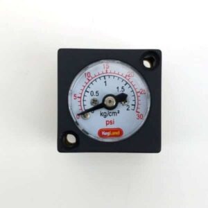KL14991 - Mini gauge 0-30psi (0-3bar) for Inline duotight regulator or blowtie