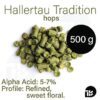 ็Hallertau Tradition hops
