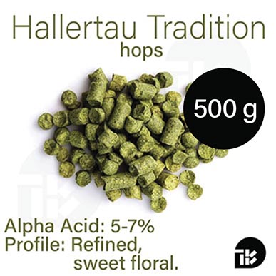 ็Hallertau Tradition hops