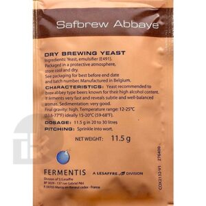 Fermentis - Safbrew Abbaye BE-256 (Belgian Abbey Yeast)