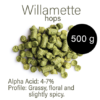 Willamette hops