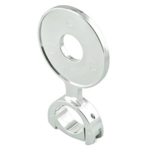 Decal holder plastic 73mm chrome