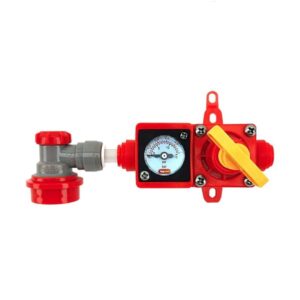 KB03529 integrated gauge blowtie 2 kit (0-15psi)