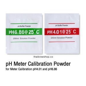 ผงสำหรับ pH Meter Solution Powder for Meter Calibration 4.01 6.86
