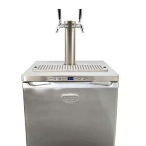 KegLand Series X.1 Stainless Steel Kegerator Double tap