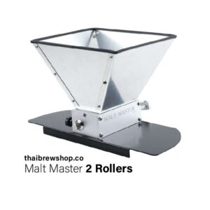 Malt Master - Premium Grain Mill - 2 Rollers (with base)