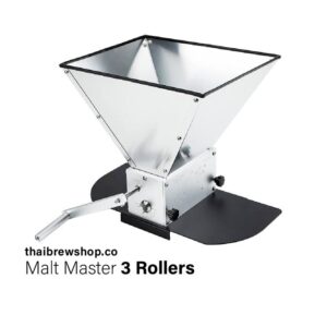 เครื่องบดมอลต์ Malt Master Grain Mill - 3 Rollers With Base