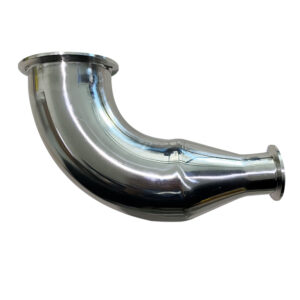 3" to 1.5" Tri clamp reducing elbow