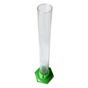 Glass sample jar for hydrometer