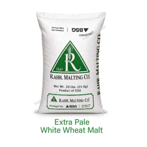 Rahr Extra Pale White Wheat Malt - 25KG Sack (55 lb) - Rahr Malting Co.