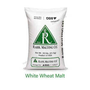 Rahr White Wheat Malt - 25KG Sack (55 lb) - Rahr Malting Co.