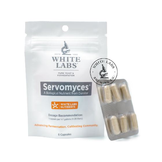 White Labs Servomyces Zinc-Enriched Yeast Nutrient 6 tablets