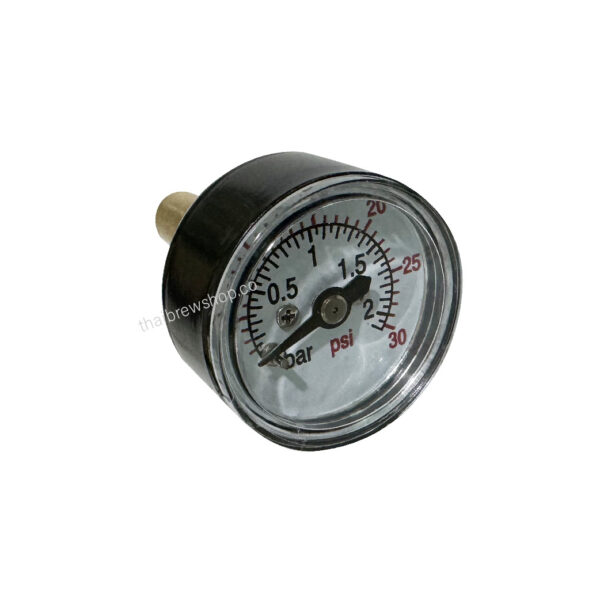 KL35828 - 8mm (5/16) Male duotight x Mini Gauge 0-30psi