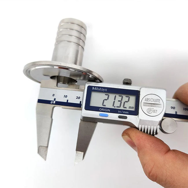 KL23450 2-inch tri-clamp 25mm barb
