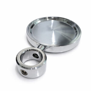 Chrome Plated Brass Decal Holder 83mm