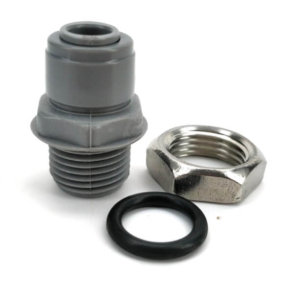 KL14564 duotight - 9.5mm (3/8") x 1/2" Male Thread Bulkhead 3 KL14564 duotight 3/8" 1/4" male thread bulkhead