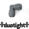 KL02400 duotight - 8mm (5/16") Female Elbow 1 kl02400 8mm push in elbow double o ring grey