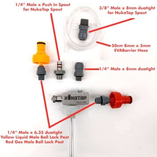 NUKATAP Counter Pressure Bottle Filler 4 NUKATAP Counter Pressure Bottle Filler - Image 2