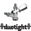 D-Type Keg Coupler (Stainless Steel) with duotight KL06903 2 D-type keg coupler stainless steel