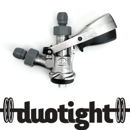 S-Type Keg Coupler (Stainless Steel) with duotight KL06903 3 s-type keg coupler