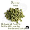 Saaz hops
