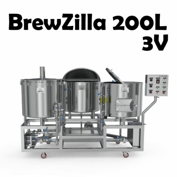 Brewzilla 200l 3-vessel brewhouse