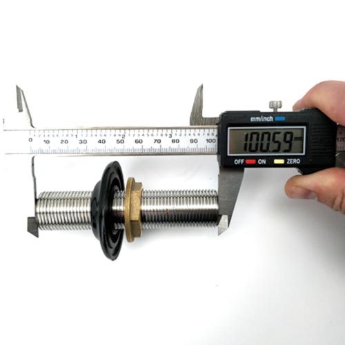 100mm All Thread Shank 5/8" - Stainless Steel 304 - K-Lok Compatible - KL03209 5 KL03209 100mm all thread shank
