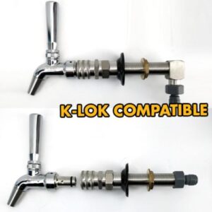100mm All Thread Shank 5/8" - Stainless Steel 304 - K-Lok Compatible - KL03209 13 KL03209 100mm all thread shank