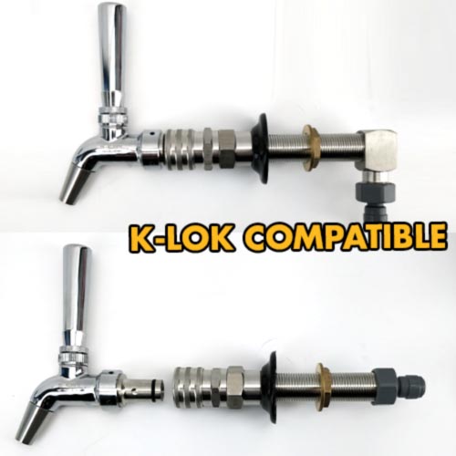 100mm All Thread Shank 5/8" - Stainless Steel 304 - K-Lok Compatible - KL03209 8 KL03209 100mm all thread shank