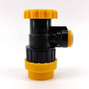 duotight Flow Control Ball Lock Disconnect (Liquid Black + Yellow) 15 KL21418 duotight flow control quick disconnect