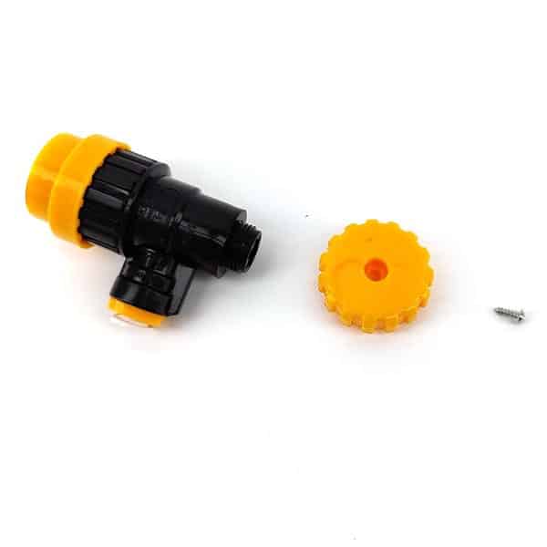 duotight Flow Control Ball Lock Disconnect (Liquid Black + Yellow) 9 KL21418 duotight flow control quick disconnect
