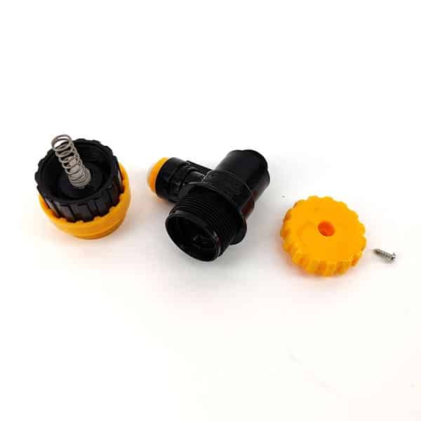 duotight Flow Control Ball Lock Disconnect (Liquid Black + Yellow) 10 KL21418 duotight flow control quick disconnect