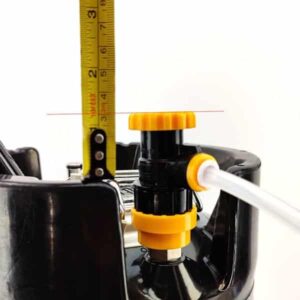 duotight Flow Control Ball Lock Disconnect (Liquid Black + Yellow) 24 KL21418 duotight flow control quick disconnect