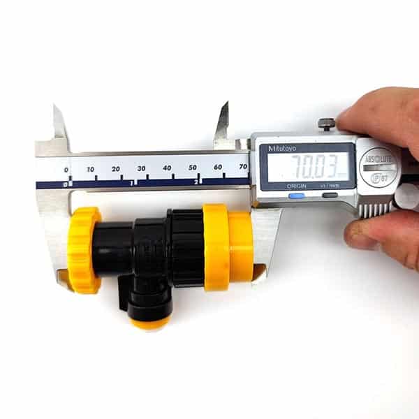 duotight Flow Control Ball Lock Disconnect (Liquid Black + Yellow) 14 KL21418 duotight flow control quick disconnect