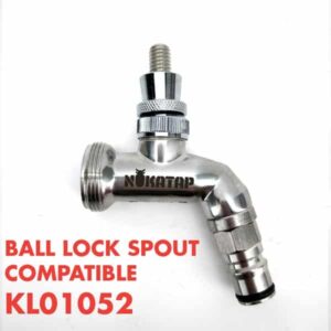 NUKATAP Stainless Steel - Forward Sealing Tap KL15509 23 KL15509 Nukatap forward sealing tap