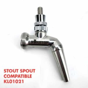 NUKATAP Stainless Steel - Forward Sealing Tap KL15509 24 KL15509 Nukatap forward sealing tap
