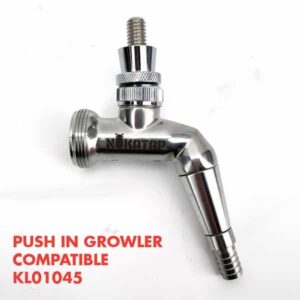 NUKATAP Stainless Steel - Forward Sealing Tap KL15509 26 KL15509 Nukatap forward sealing tap