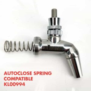 NUKATAP Stainless Steel - Forward Sealing Tap KL15509 27 KL15509 Nukatap forward sealing tap