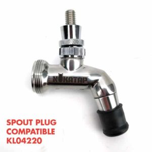 NUKATAP Stainless Steel - Forward Sealing Tap KL15509 28 KL15509 Nukatap forward sealing tap