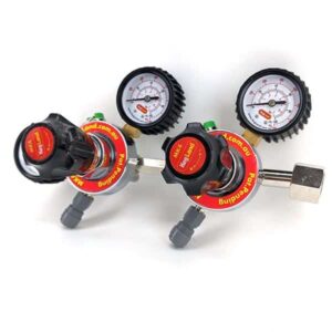 KegLand Dual Pressure MK4 CO2 Regulator (CGA320 Connector) 9 Dual Pressure CO2 Regulator