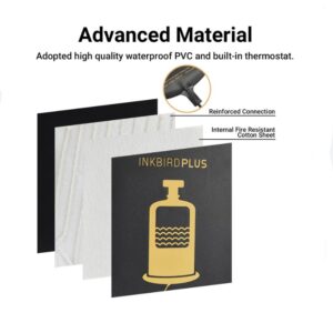 INKBIRDPLUS Fermentation Heating Pad 25w แผ่นทำความร้อนสำหรับหมัก 7 inkbird fermentation heating pad