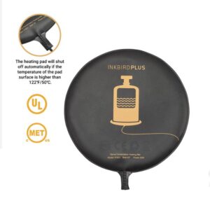 INKBIRDPLUS Fermentation Heating Pad 25w แผ่นทำความร้อนสำหรับหมัก 9 inkbird fermentation heating pad