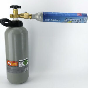 Sodastream Cylinder Filling Adaptor with Bleed Valve - USA Thread (CGA320 to TR21-4) 7 Sodastream filling adaptor