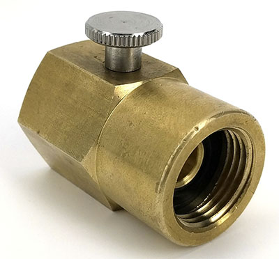 Sodastream Cylinder Filling Adaptor with Bleed Valve - USA Thread (CGA320 to TR21-4) 3 Sodastream filling adaptor