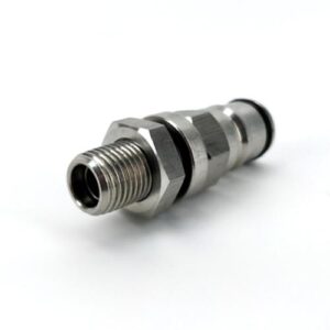 Liquid Ball Lock Post with 1/4" BSP Thread Bulkhead 6 liquid ball lock post with Bulkhead 1/4"