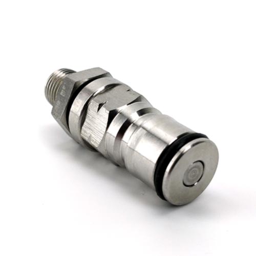 Gas Ball Lock Post with 1/4" BSP Thread Bulkhead 4 Gas Ball Lock Post with 1/4 Inch BSP Bulkhead Assembly