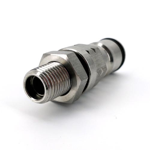 Gas Ball Lock Post with 1/4" BSP Thread Bulkhead 5 Gas Ball Lock Post with 1/4 Inch BSP Bulkhead Assembly