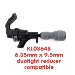 duo-Bronco / Picnic Tap - 6.35mm (1/4") duotight compatible 19 plastic picnic tap duotight